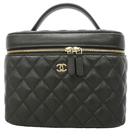 Chanel Vanity Bag Schwarz