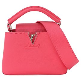 Sac à main Louis Vuitton Capucines MINI en rose