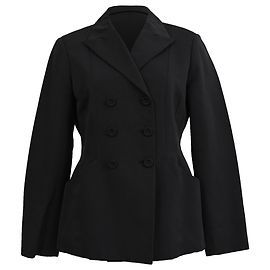 Dior 30 Montaigne Bar Blazer in Black Cotton