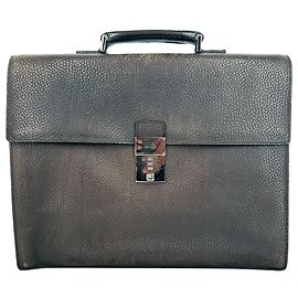 Gucci Briefcase in Brown Leather 