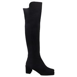 Botas acima do joelho Stuart Weitzman Gillian 60 em camurça preta
