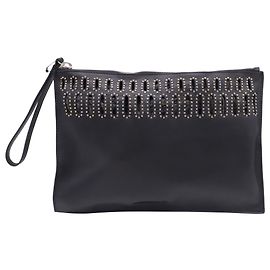 Autre Marque Bolso Pochette MCQ Alexander McQueen en piel negra