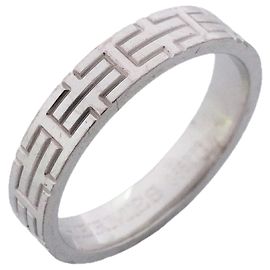 Hermès Anel Kilim Hermes em ouro branco 18K