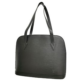 Borsa a tracolla Louis Vuitton Epi Lussac Noir