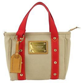 Bolso de mano Louis Vuitton Antigua Cabas PM M40038 Canvas