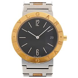 Bulgari Orologio da uomo Bvlgari BB33SG quadrante nero