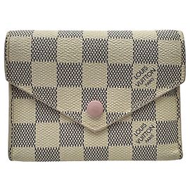 Cartera Louis Vuitton Damier Azur Tri-Fold