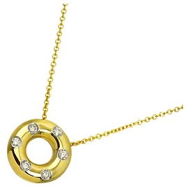 Autre Marque Tiffany & Co. Dots Circle Diamond Halskette