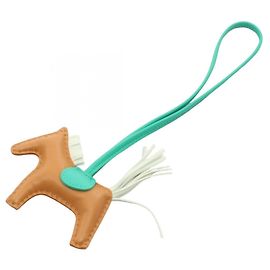 Hermès Hermes Rodeo PM Sesame Mint Vert Fizz Charm