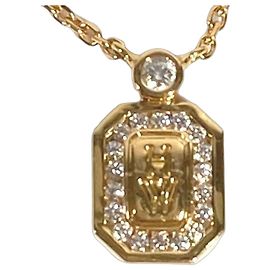 Collar de cadena Harry Winston en oro de 18K y diamantes