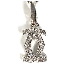 Collana con pendente Cartier in oro 18K e diamanti