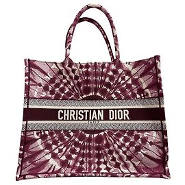 Bolso tote Dior Book Tote violeta