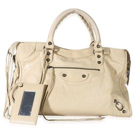 Borsa City Balenciaga Sahara Agneau Classic Hardware