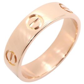 Bague Cartier Love en or rose 18K