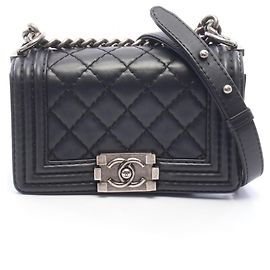 Borsa a tracolla Chanel Boy Small Wild Stitch