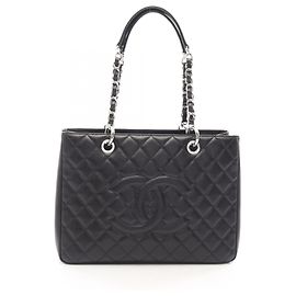 Chanel Matelassé Grand Shopping GST Tote Bag