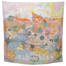 Hermès Foulard Hermes Carre 90 Le Carnaval des Animals