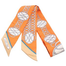 Hermès Hermes Twilly Lift Profile Ribbon Scarf