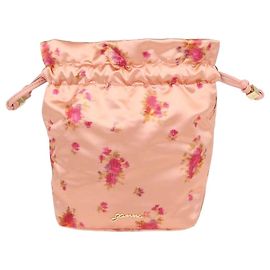 Pouch Ganni Shrimp Orange in poliestere