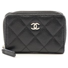 Portamonete con zip Chanel Classic