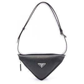Bolsa de Ombro/mala de mão Prada em couro Saffiano