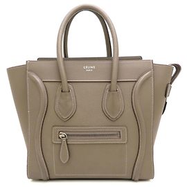 Céline Bolsa de mão Celine Luggage Micro