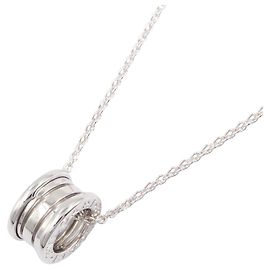 Bulgari Colar Bvlgari B.zero1 em Ouro Branco 18K