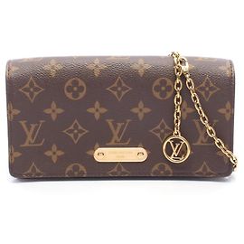 Borsa a tracolla Louis Vuitton Wallet on Chain Lily Monogram