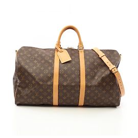 Louis Vuitton Keepall Bandoulière 55 Boston Bag