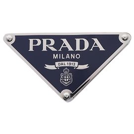 Boucle de ceinture Prada Triangle Logo