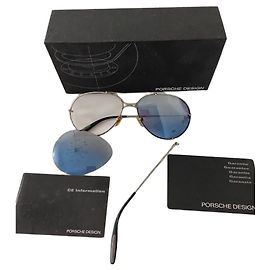 Autre Marque Occhiali da sole Porsche Design Lenti Blu