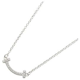 Autre Marque Colar Tiffany & Co. T Smile Mini Diamond