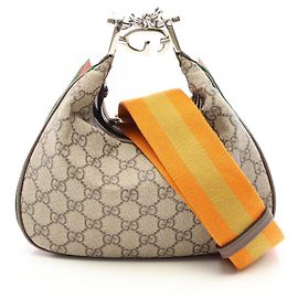 Borsa a tracolla Gucci GG Supreme Attache