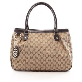 Saco Tote Gucci Sukey GG Canvas
