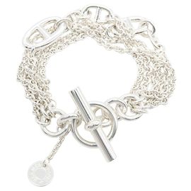 Hermès Pulsera de Dijes Farandole Large SH Silver Hermes