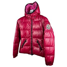 Chaqueta de Plumas Moncler Badia Roja para Mujer Talla 1 / S