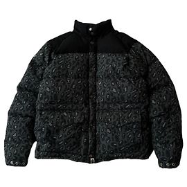 Autre Marque A Bathing Ape Bape Leopard Daunenjacke