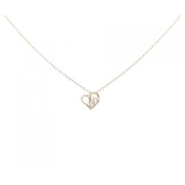 Autre Marque Collana K10 Pink Gold Diamond
