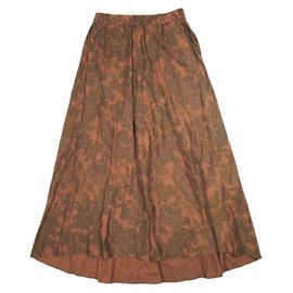 Autre Marque Falda Pilgrim Surf+Supply de algodón y cupro con estampado paisley