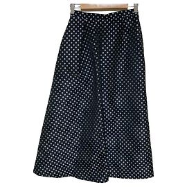 Autre Marque LE CIEL BLEU Dot Jacquard ausgestellter Rock
