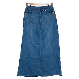Autre Marque upper hights THE LAZY SKIRT Falda larga de denim