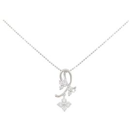 Autre Marque Collana in platino Pt850 e diamanti
