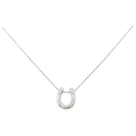 Autre Marque Collar Horseshoe de Diamantes Pt900 Pt850