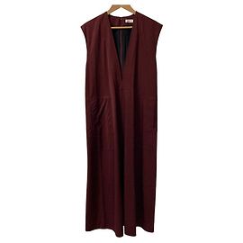 Autre Marque TOMORROWLAND.B Langes Kleid aus hochgedrehtem Gabardine-Wollstoff