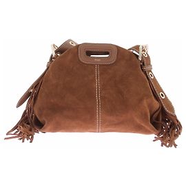 Maje Sac Miss M mini en suède