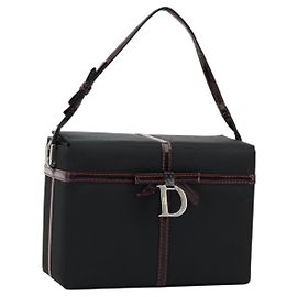 Necessaire Christian Dior Nylon Preto Prata