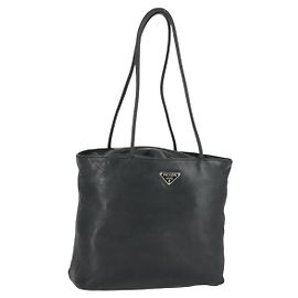 Borsa Tote PRADA in pelle nera
