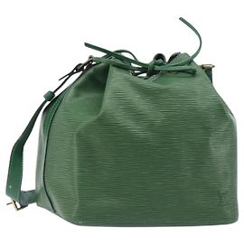 LOUIS VUITTON Epi Petit Noe Schultertasche Green M44104 LV
