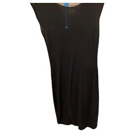 Vestido Patrizia Pepe negro con encaje y pedrería