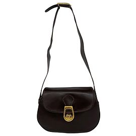 Borsa a tracolla in pelle Gucci Vintage GG Logo